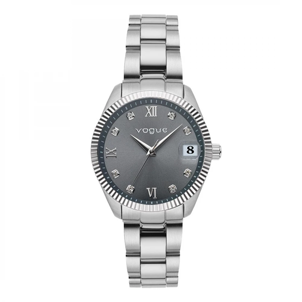 VOGUE Reina mini Μπρασελέ από Ανοξείδωτο Ατσάλι με Ζιργκόν 2020614383