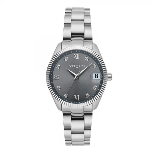 VOGUE Reina mini Μπρασελέ από Ανοξείδωτο Ατσάλι με Ζιργκόν 2020614383