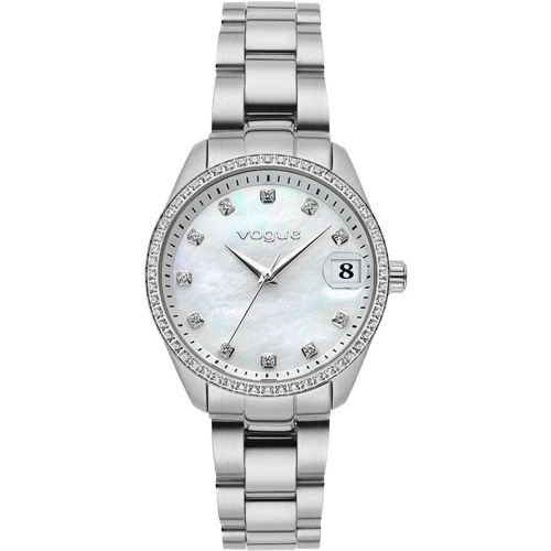 VOGUE Reina mini Μπρασελέ από Ανοξείδωτο Ατσάλι με Ζιργκόν 2020614384