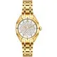 BREEZE Gemstonia Crystals Gold Stainless Steel Bracelet 212181.2