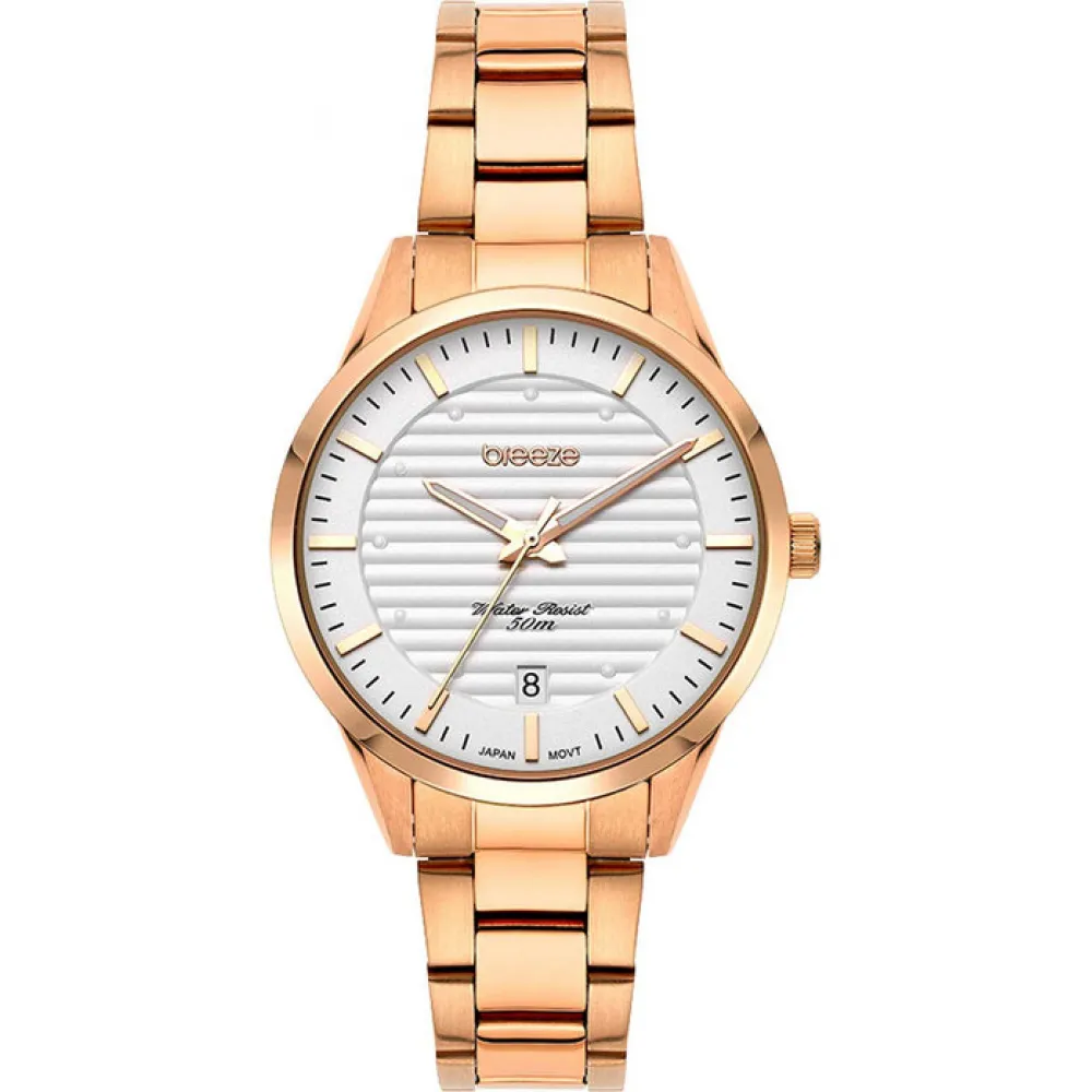 BREEZE Retraux Rose Gold Stainless Steel Bracelet 212361.4