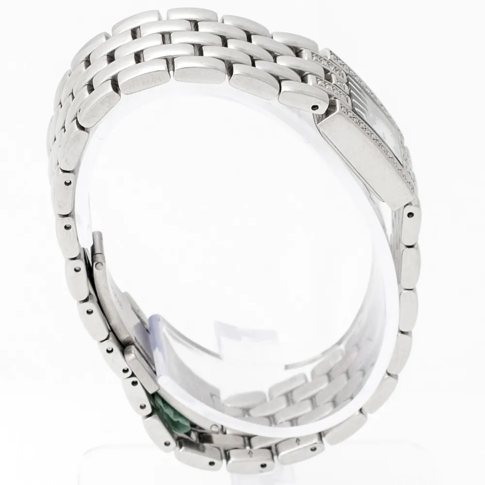 VOGUE Diamond Vintage Silver Stainless Steel Bracelet 321471.1