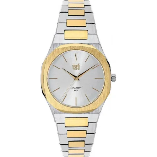 VISETTI Serenity Two Tone Stainless Steel Bracelet ZE-368SGI