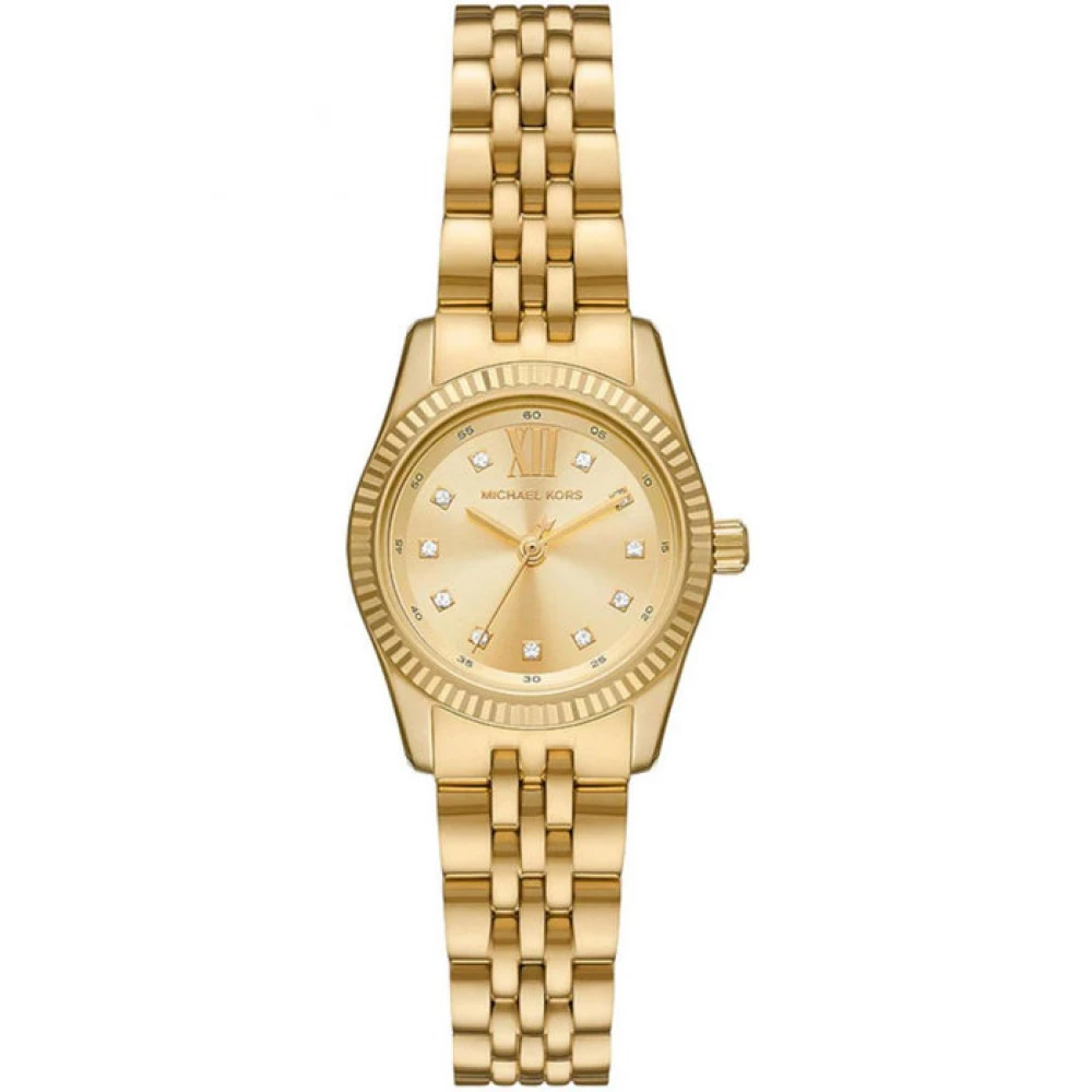 MICHAEL KORS Lexington Crystals Με Χρυσό Μπρασελέ από Ανοξείδωτο Ατσάλι MK4741