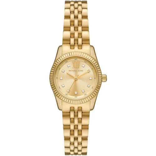 MICHAEL KORS Lexington Crystals Με Χρυσό Μπρασελέ από Ανοξείδωτο Ατσάλι MK4741