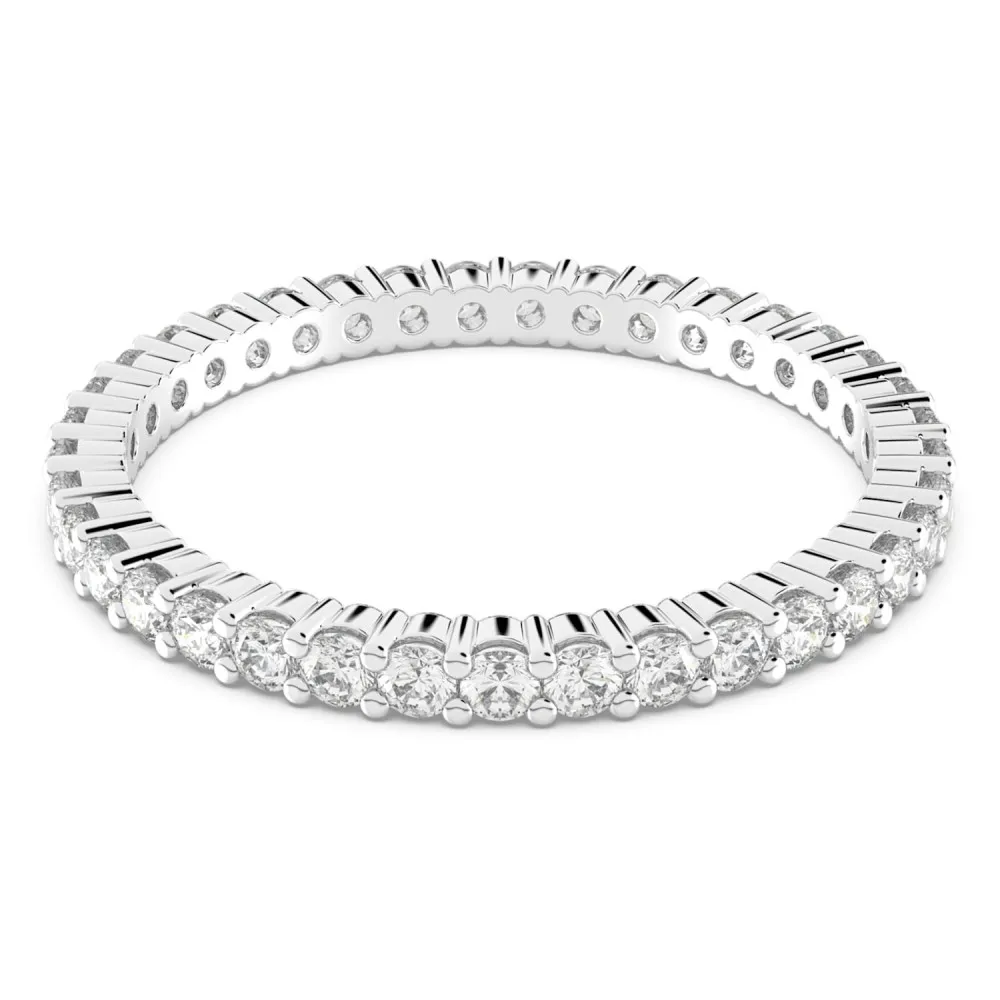 SWAROVSKI Vittore Δαχτυλίδι Λευκό, Επιροδιωμένο 5007778