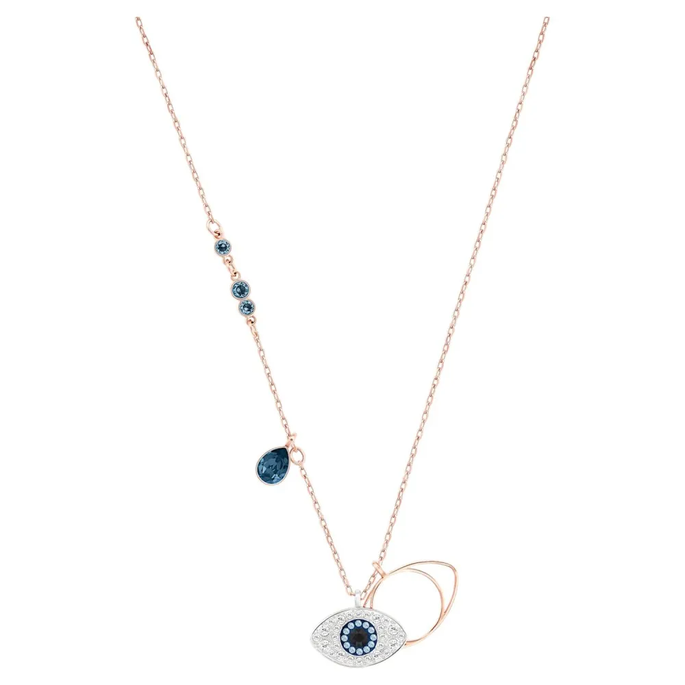 SWAROVSKI Symbolic Κολιέ Μάτι, Μπλε, Φινίρισμα από διάφορα μέταλλα 5736984