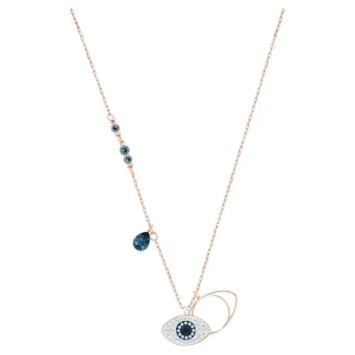 SWAROVSKI Symbolic Κολιέ Μάτι, Μπλε, Φινίρισμα από διάφορα μέταλλα 5736984