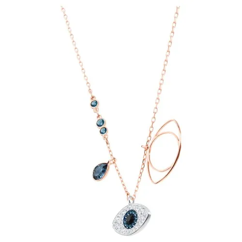 SWAROVSKI Symbolic Κολιέ Μάτι, Μπλε, Φινίρισμα από διάφορα μέταλλα 5736984