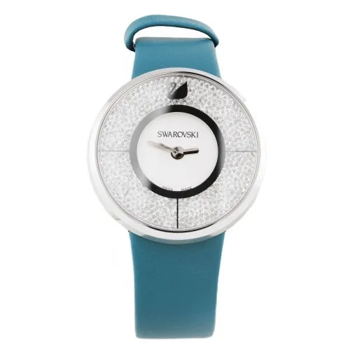 SWAROVSKI Crystalline Green Leather Bracelet 5186452