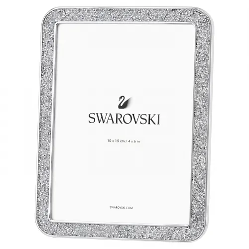 SWAROVSKI Κορνίζα Minera Ορθογώνιο σχήμα, Mικρή, Ασημί τόνος 5379518