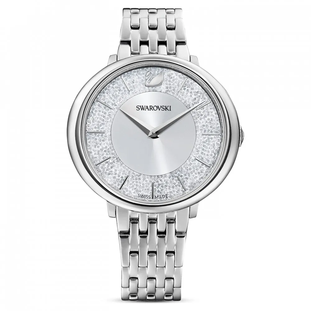 SWAROVSKI Crystalline Chic Metal Bracelet Silver Tone Stainless Steel 5544583
