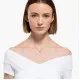 SWAROVSKI Attract Μενταγιόν Λευκό, Επιροδιωμένο 5571077 SWAROVSKI Attract Μενταγιόν Λευκό, Επιροδιωμένο 5571077