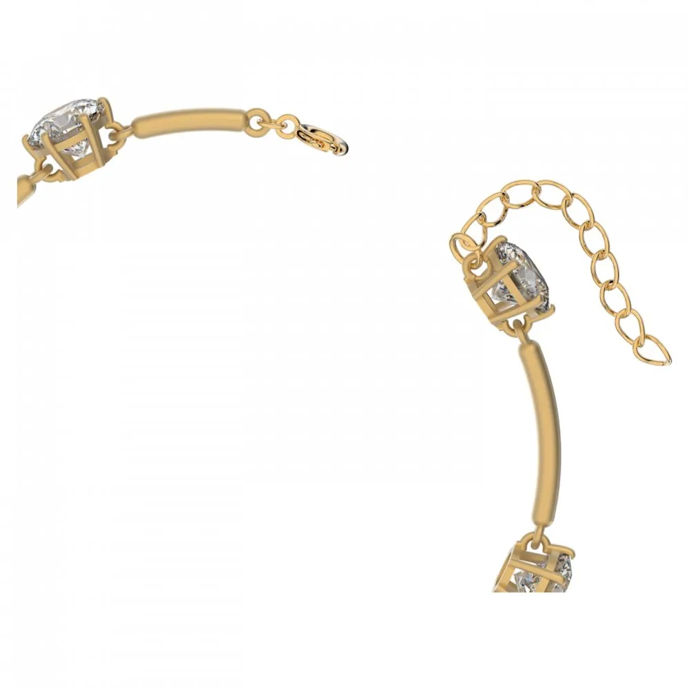 SWAROVSKI Constella Βραχιόλι Λευκό, Ματ επιχρυσωμένο 5600487