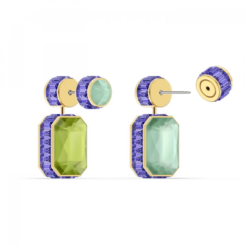 SWAROVSKI Orbita Σκουλαρίκια-σταγόνα Ασύμμετρο, οκταγωνική κοπή, Πολύχρωμα, Επιχρυσωμένο 5600519 SWAROVSKI Orbita Σκουλαρίκια-σταγόνα Ασύμμετρο, οκταγωνική κοπή, Πολύχρωμα, Επιχρυσωμένο 5600519