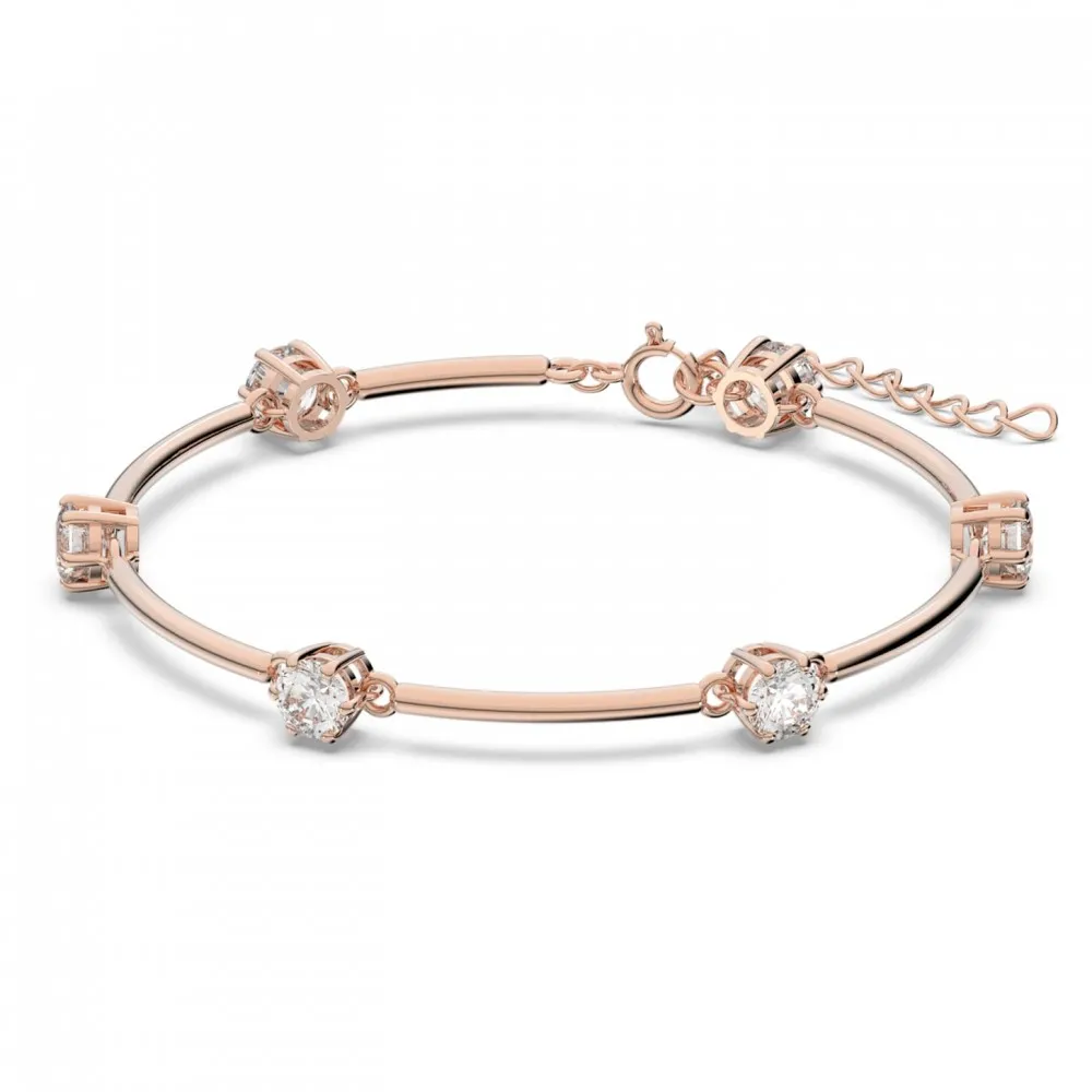 SWAROVSKI Constella Βραχιόλι Λευκό, Ροζ Επιχρυσωμένο 5609711
