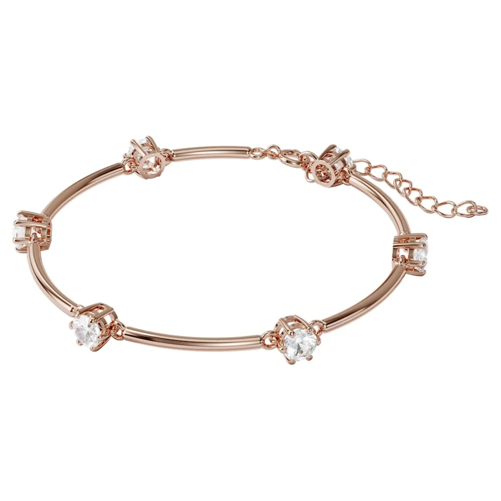 SWAROVSKI Constella Βραχιόλι Λευκό, Ροζ Επιχρυσωμένο 5609711