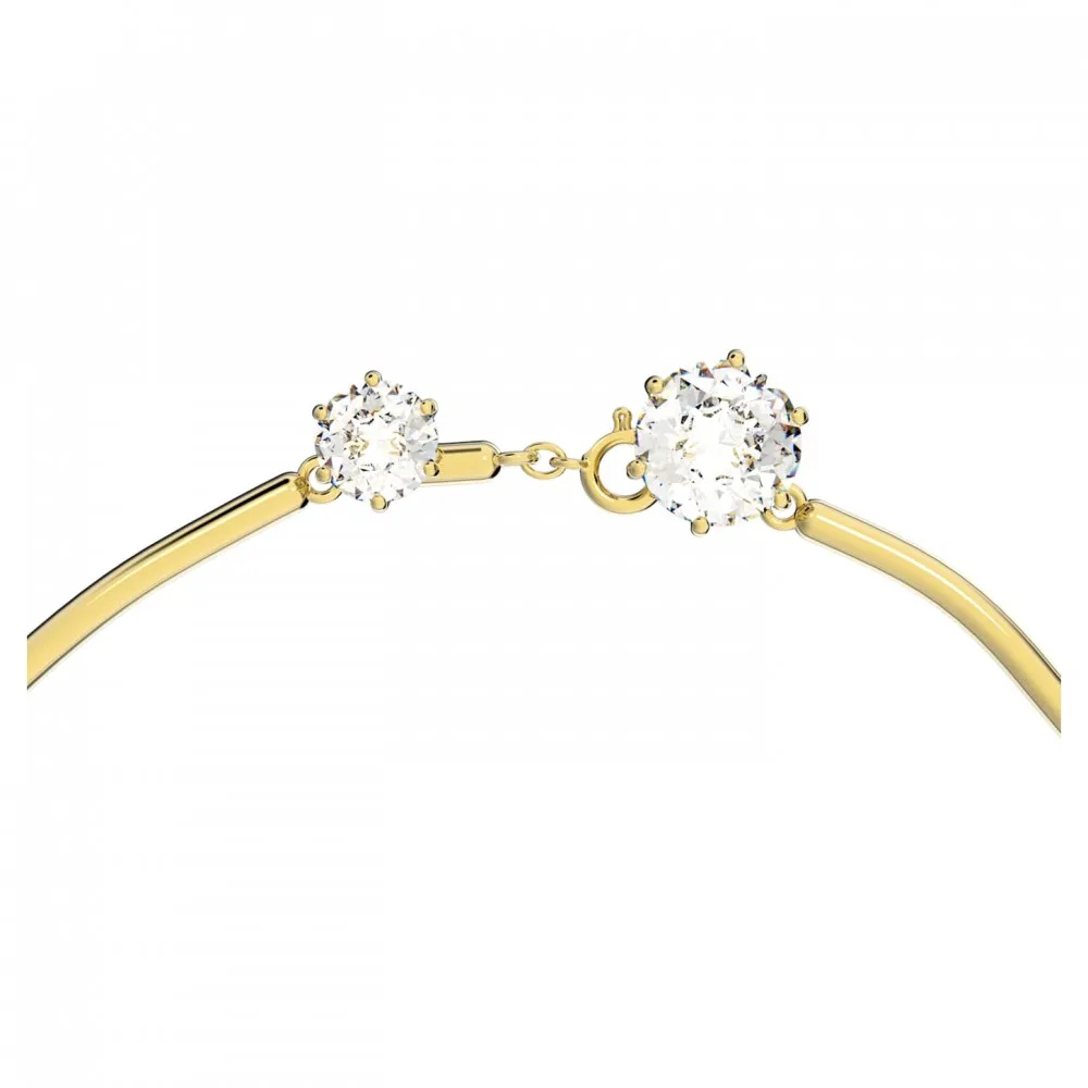 SWAROVSKI Constella Κολιέ Κρύσταλλο στρογγυλής κοπής, Λευκό, Επιχρυσωμένο 5618033