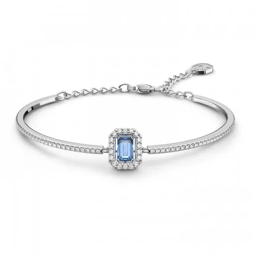 SWAROVSKI Millenia Άκαμπτο βραχιόλι Ζιργκόν οκταγωνικής κοπής, Μπλε, Επιροδιωμένο 5620556