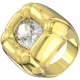 SWAROVSKI Dulcis Δαχτυλίδι κοκτέιλ Κοπή cushion, Χρυσαφί τόνος, Επιχρυσωμένο 5624371