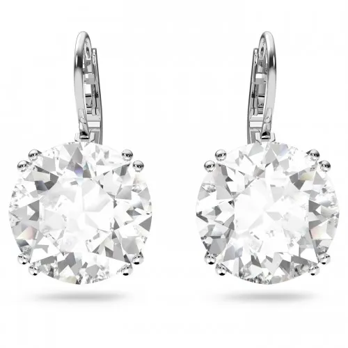SWAROVSKI Millenia Σκουλαρίκια-Σταγόνα Στρογγυλή κοπή, Λευκά, Επιροδιωμένο 5628351