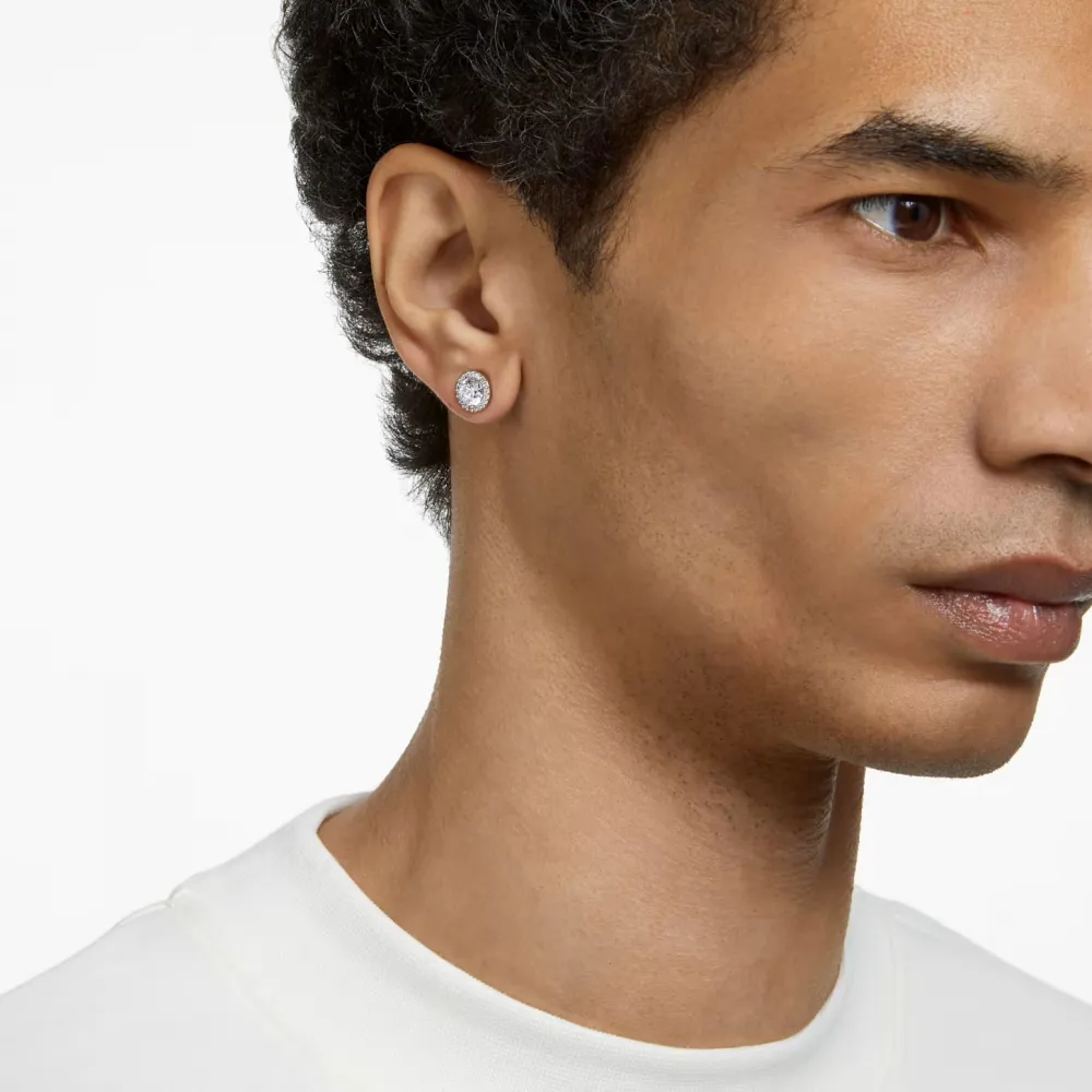 SWAROVSKI Constella Σκουλαρίκια με καρφάκι Στρογγυλή κοπή, Pavé, Λευκά, Επιροδιωμένο 5636269