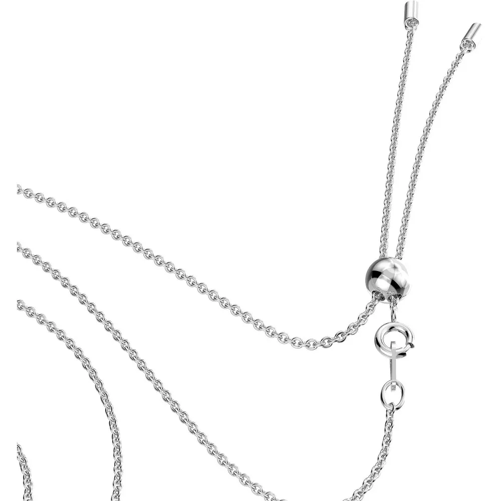 SWAROVSKI Generation Κολιέ Λευκό, Επιροδιωμένο 5636587