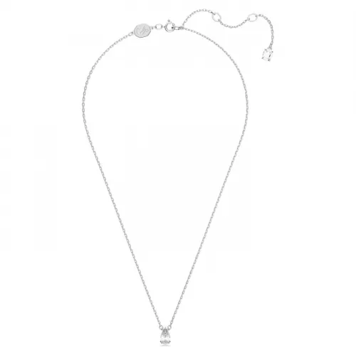 SWAROVSKI Millenia Μενταγιόν Κοπή Pear, Λευκό, Επιροδιωμένο 5636708