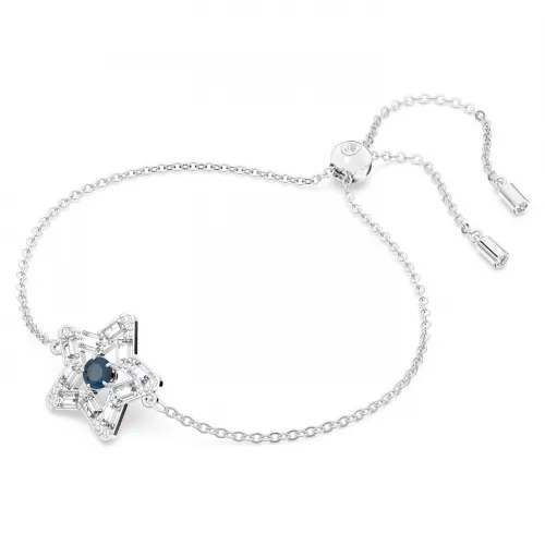 SWAROVSKI Stella Βραχιόλι Αστέρι, Μπλε, Επιροδιωμένο 5639187