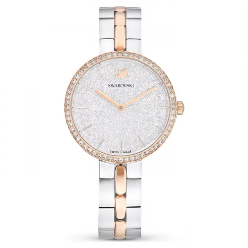 SWAROVSKI Cosmopolitan Ρολόι Ελβετικής Κατασκευής με Μπρασελέ από Ανοξείδωτο Ατσάλι Δύο Τόνων 5644081