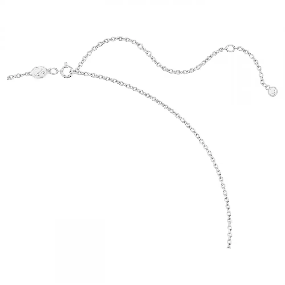 SWAROVSKI Volta Μενταγιόν Μεγάλο,Φιόγκος, Λευκό, Επιροδιωμένο 5647561