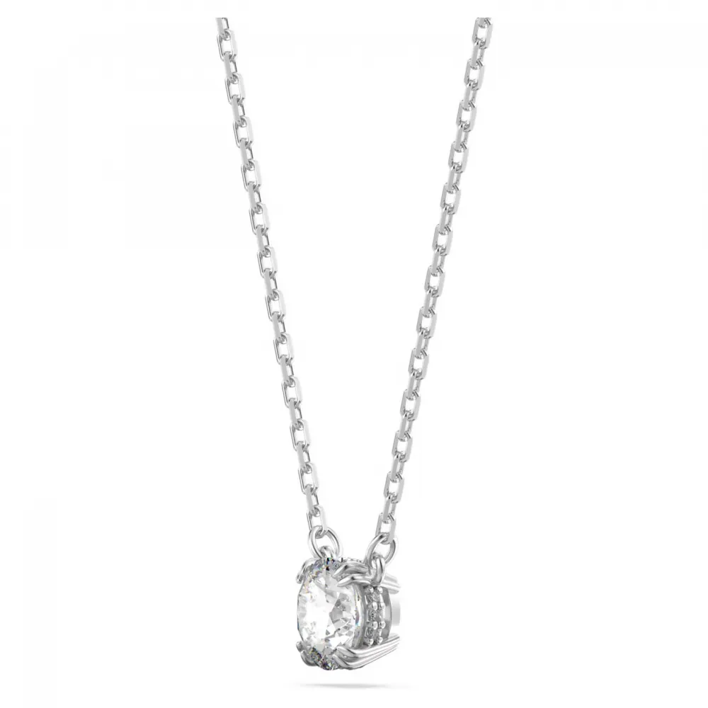 SWAROVSKI Σετ Constella Στρογγυλή Κοπή, Λευκό, Επιροδιωμένο 5647663