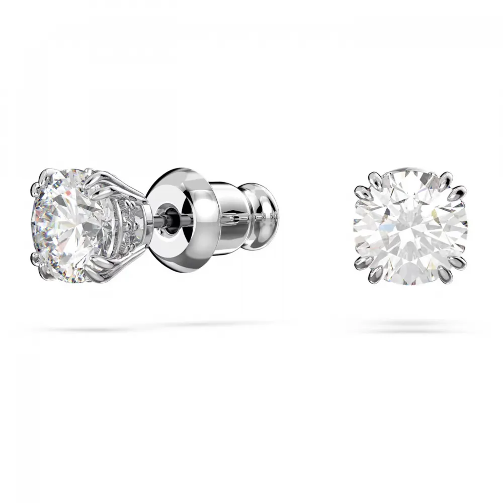 SWAROVSKI Σετ Constella Στρογγυλή Κοπή, Λευκό, Επιροδιωμένο 5647663