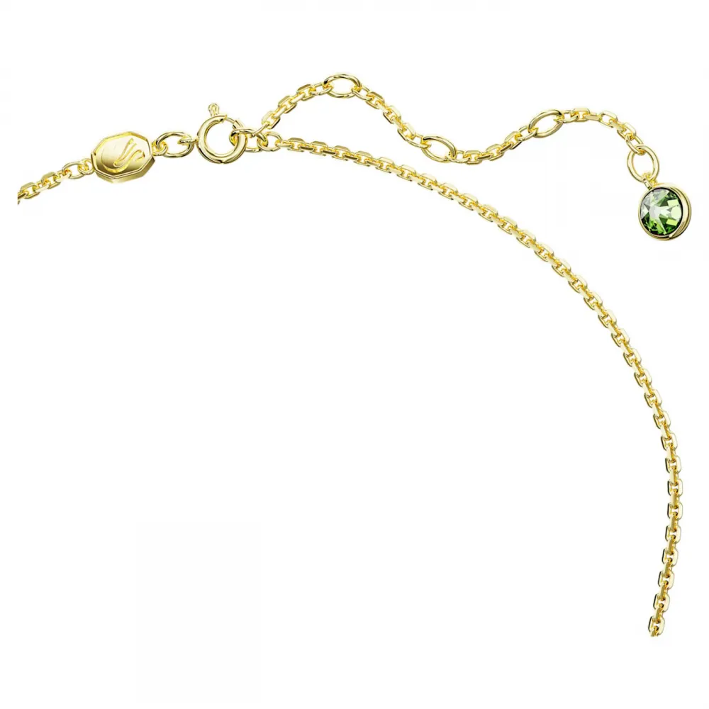 SWAROVSKI Chroma Μενταγιόν, Οκταγωνική Κοπή, Πολύχρωμο, Επιμετάλλωση σε χρυσαφί τόνο 5648446