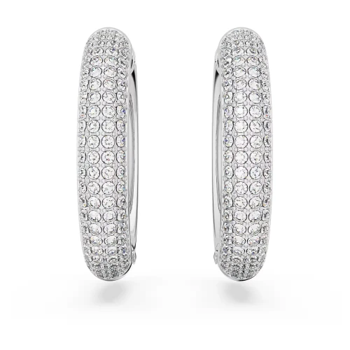 SWAROVSKI Dextera Κρίκοι Μεσαίοι Λευκά, Επιροδιωμένα 5651392