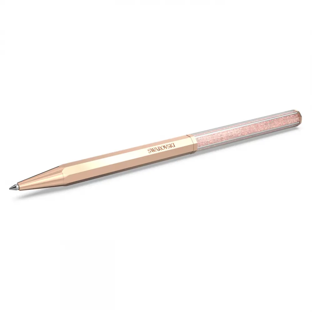 SWAROVSKI Στυλό Crystalline Οκταγωνικό σχήμα, Επιμετάλλωση σε ροζ χρυσό τόνο 5654065
