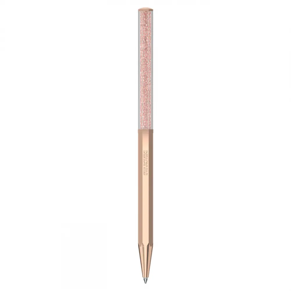 SWAROVSKI Στυλό Crystalline Οκταγωνικό σχήμα, Επιμετάλλωση σε ροζ χρυσό τόνο 5654065