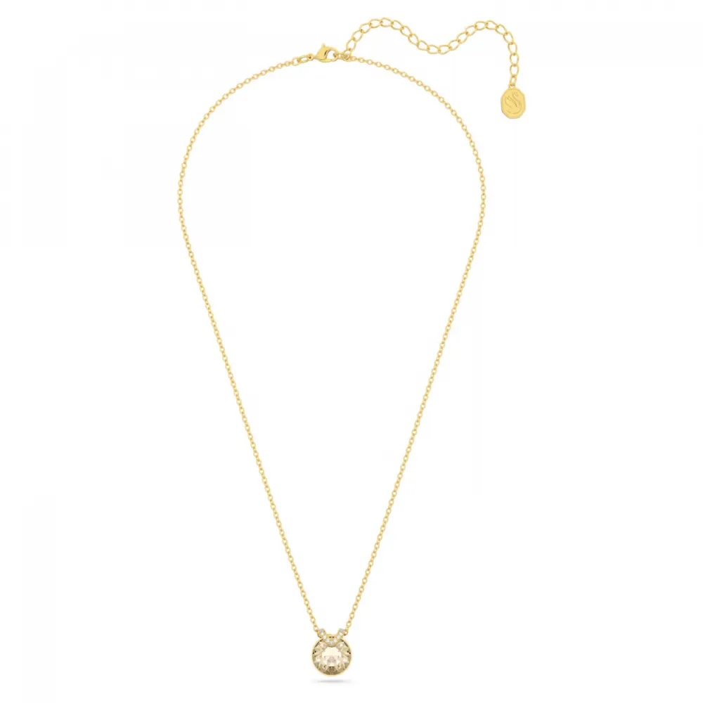 SWAROVSKI Bella V Μενταγιόν Στρογγυλή κοπή, Χρυσό, Επιχρυσωμένο 5662091