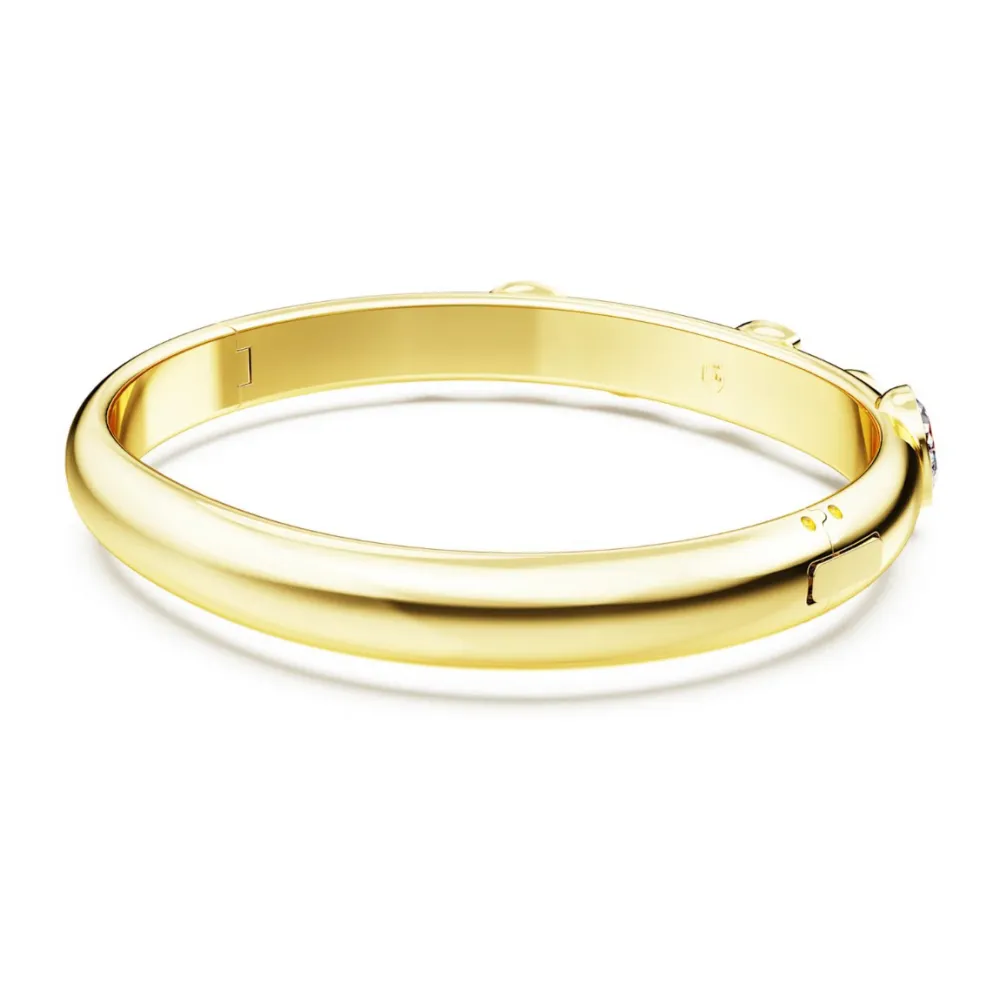 SWAROVSKI Dextera Βραχιόλι ,Επιμετάλλωση σε χρυσαφί τόνο, Μικτή κοπή, Λευκό 5663260 