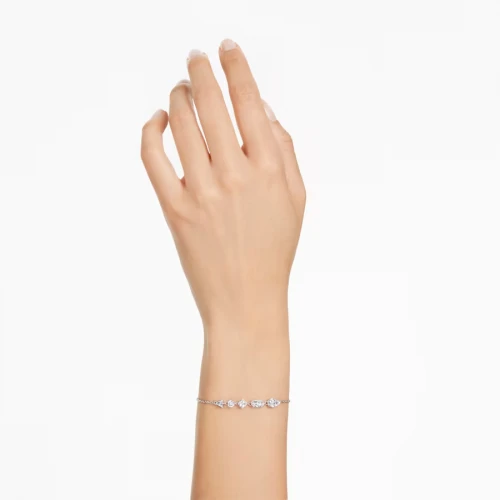 SWAROVSKI Mesmera Set, Λευκό, Επιροδιωμένο 5665877