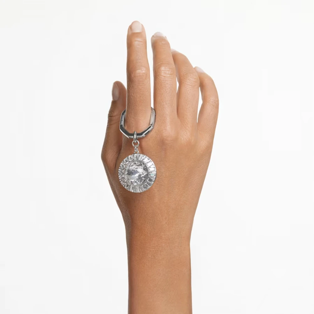 SWAROVSKI Μπρελόκ Άσπρο, Επιμετάλλωση ροδίου 5669119