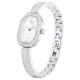 SWAROVSKI Dextera Bangle Eλβετικής κατασκευής, Μεταλλικό μπρασελέ, Ασημί τόνος, Ανοξείδωτο ατσάλι 5672977