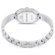 SWAROVSKI Dextera Bangle Eλβετικής κατασκευής, Μεταλλικό μπρασελέ, Ασημί τόνος, Ανοξείδωτο ατσάλι 5672977