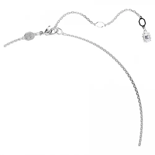 SWAROVSKI Μενταγιόν Hyperbola Μείξη κοπών, Άπειρο, Λευκό, Επιμετάλλωση ροδίου 5679438