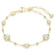 SWAROVSKI Βραχιόλι Imber Στρογγυλή κοπή, Λευκό, Επιμετάλλωση σε χρυσό τόνο 5680094
