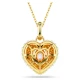 SWAROVSKI Μενταγιόν Hyperbola Καρδιά, Λευκό, Επιμετάλλωση σε χρυσό τόνο 5680399