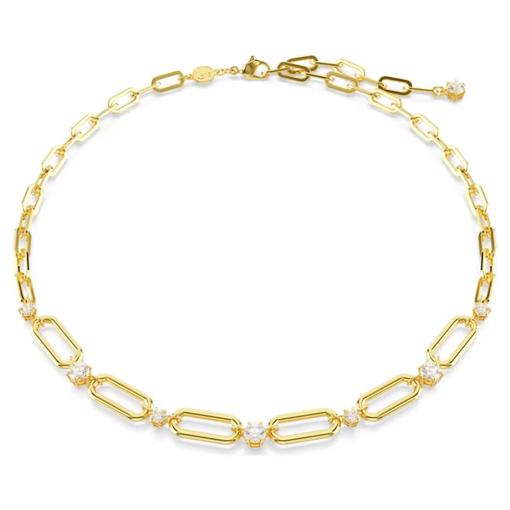 SWAROVSKI Κολιέ Constella Λευκό, Επιχρυσωμένο 5683354