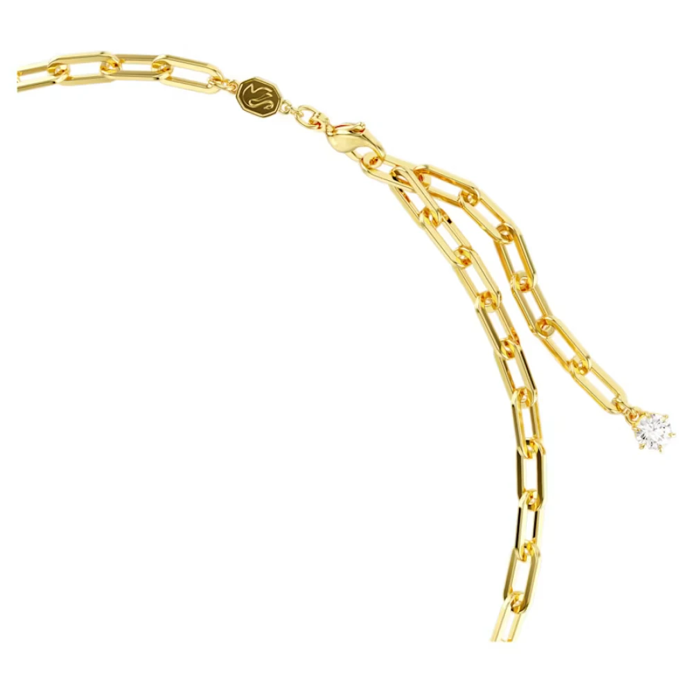 SWAROVSKI Κολιέ Constella Λευκό, Επιχρυσωμένο 5683354