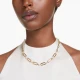 SWAROVSKI Κολιέ Constella Λευκό, Επιχρυσωμένο 5683354