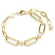 SWAROVSKI Βραχιόλι Constella Λευκό, Επιμετάλλωση χρυσού 5683359